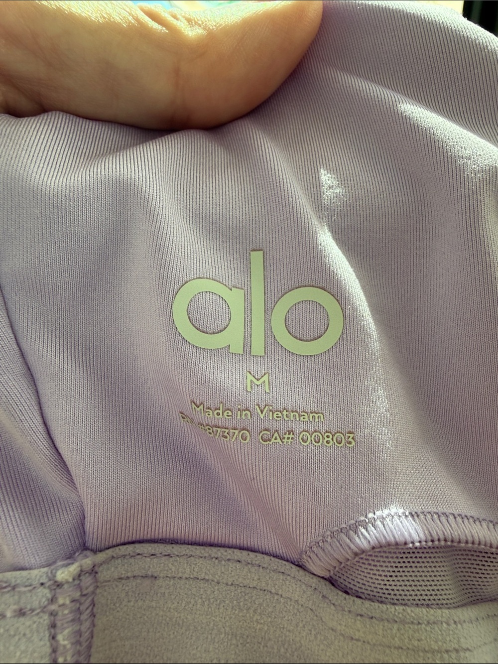 ALO Yoga Lavender Spaghetti-Strap Tennis Dress - Picture 3 of 3